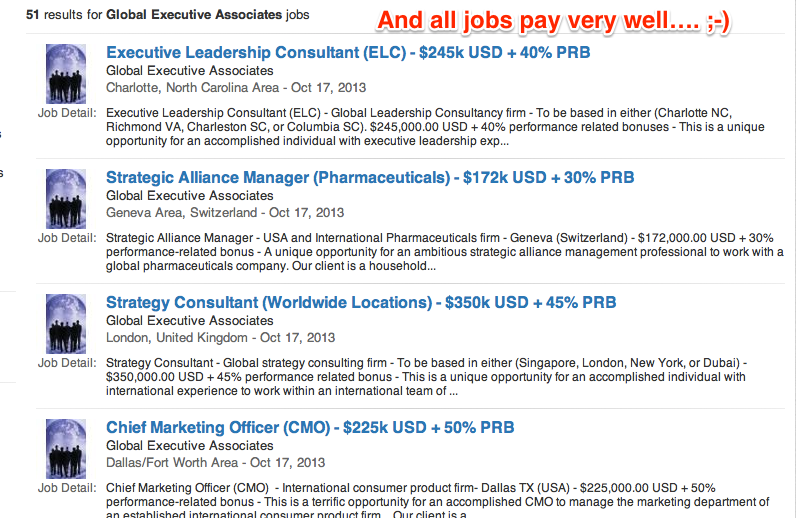 fake job ads linkedin scams 2013